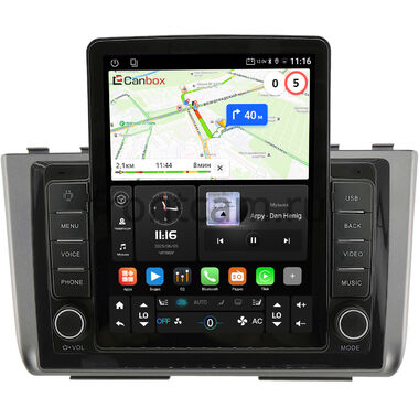 Hyundai Creta 2 2021-2024 (темно-серая) Canbox GTR095-10-HY247T на Android 10 (QLed, 4/64, DSP, CarPlay)