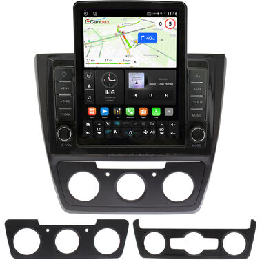 Skoda Yeti 2009-2018 (матовая) Canbox GTR095-1023 на Android 10 (QLed, 4/64, DSP, CarPlay)