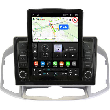 Chevrolet Captiva 2011-2016 Canbox GTR095-1036 на Android 10 (QLed, 4/64, DSP, CarPlay)
