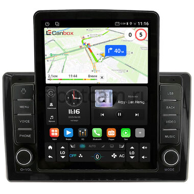 Toyota Wish 2 2009-2017 Canbox GTR095-1066 на Android 10 (QLed, 4/64, DSP, CarPlay)