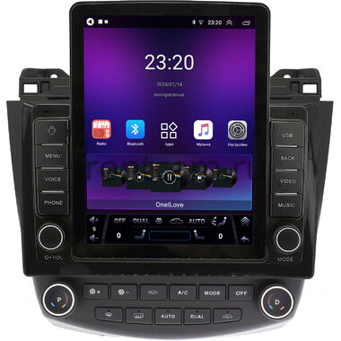 Honda Accord 7 (2002-2008) OEM RS095-1073 на Android 10 (1/16, DSP, Tesla)