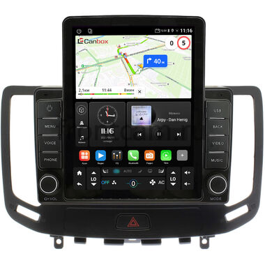 Infiniti G25, G35, G37 2006-2013 Canbox GTR095-9-1140 на Android 10 (QLed, 4/64, DSP, CarPlay)