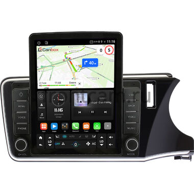 Honda Grace 2014-2020 (правый руль) Canbox GTR095-9-1143 на Android 10 (QLed, 4/64, DSP, CarPlay)