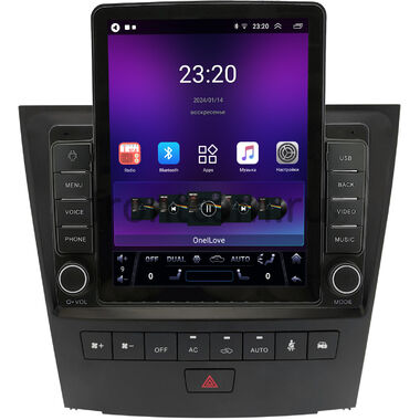 Lexus GS 3 (2004-2011) OEM GT095-9-1366 на Android 10 (2/16, DSP, Tesla)