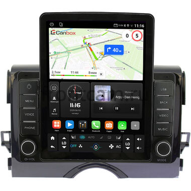 Toyota Mark X 2 2009-2019 (для авто с навигацией) Canbox GTR095-9-168 на Android 10 (QLed, 4/64, DSP, CarPlay)