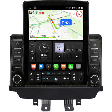 Mazda Demio 4 (DJ) 2014-2019, CX-3 2015-2026, 2 (DJ) 2014-2024 (матовая) Canbox GTR095-9-2110 на Android 10 (QLed, 4/64, DSP, CarPlay)