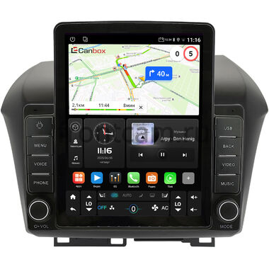 Honda Jade 2015-2020 (правый руль) Canbox GTR095-9-2318 на Android 10 (QLed, 4/64, DSP, CarPlay)