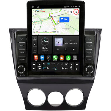 Mazda RX-8 2008-2012 (глянцевая) Canbox GTR095-9-234 на Android 10 (QLed, 4/64, DSP, CarPlay)