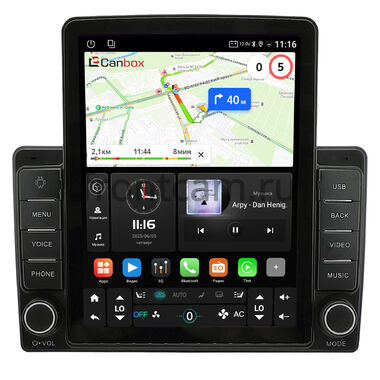 Ford Tourneo Custom, Transit Custom 2012-2024 (Тип 2) Canbox GTR095-9-2684 на Android 10 (QLed, 4/64, DSP, CarPlay)