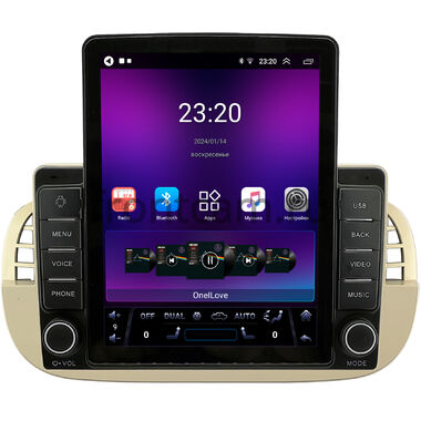 Fiat 500 2 2007-2015 Canbox GT095-9-2805 на Android 10 (QLed, DSP, CarPlay)
