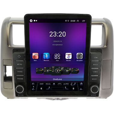 Toyota Land Cruiser Prado 150 2009-2013 (для авто без усилителя) Canbox GT095-9006 на Android 10 (QLed, DSP, CarPlay)