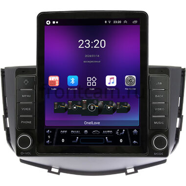Lifan X60 (2011-2016) (матовая) OEM GT095-9053 на Android 10 (2/16, DSP, Tesla)
