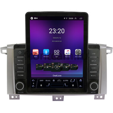 Toyota Land Cruiser 105 (2002-2008) OEM RS095-9121 на Android 10 (1/16, DSP, Tesla) (для авто с МКПП)