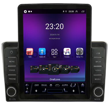 Toyota Avensis 2 2003-2009 черная Canbox GT095-9373 на Android 10 (QLed, DSP, CarPlay)