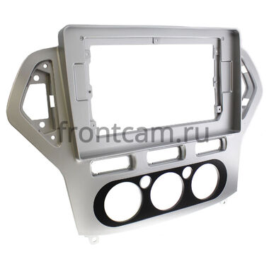 Ford Mondeo 4 (2006-2010) (серебро) Canbox H-Line 7826-1017 на Android 10 (4G-SIM, 4/32, DSP, QLed) С крутилками