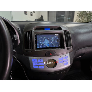 Hyundai Elantra 4 (HD) 2006-2011 (серая) Canbox H-Line 4477-RP-11-065-235 на Android 10 (4G-SIM, 4/32, DSP, QLed)