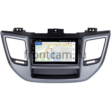 Hyundai Tucson III 2015-2018 (черный,серебро) OEM на Android 10 (RK7-RP-11-613-284)