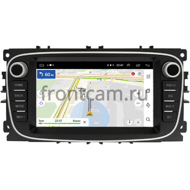 Ford Focus 2, C-MAX, Mondeo 4, S-MAX, Galaxy 2, Tourneo Connect 2006-2015 (черный) OEM на Android 10 (RS7-RP-2052-487)