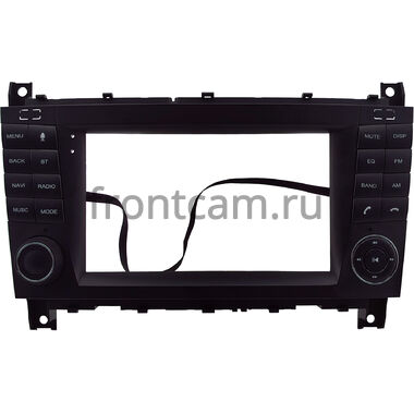 Mercedes-Benz C (w203), CLC, G (w463) 2004-2012 (оранжевая подсветка клавиш) Рамка RP-2119-502