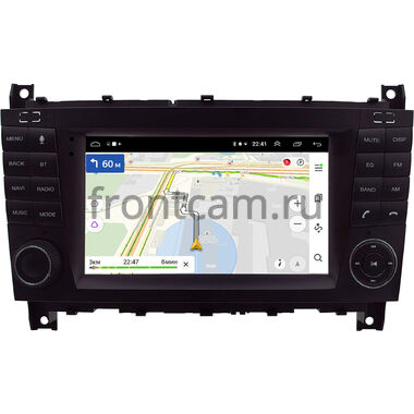 Mercedes-Benz C (w203), CLC, G (w463) 2004-2012 (оранжевая подсветка клавиш) Canbox 1.5/32 на Android 10 (RS7-RP-2119-502) (IPS, DSP, CarPlay)