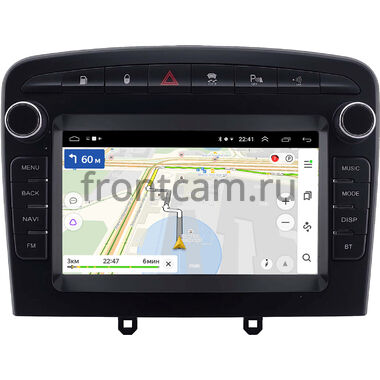 Peugeot 308, 408, RCZ 2007-2022 (черная, Тип 2) Canbox 2/32 на Android 10 (GT7-RP-2152-505) (IPS, DSP, CarPlay)