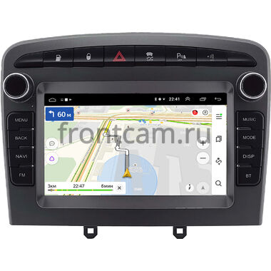 Peugeot 308, 408, RCZ 2007-2022 (серая, Тип 2) OEM 2/16 на Android 10 (GT7-RP-2153-506)