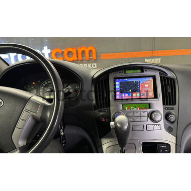 Hyundai H1 2, Grand Starex 2007-2015 (серебро) Teyes CC2 PLUS 4/64 7 дюймов RP-HDST-165 на Android 10 (4G-SIM, DSP) (173х98)