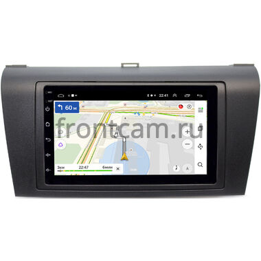 Mazda 3 (BK), Axela (2003-2009) (черная, текстурная) OEM на Android 10 (RK7-RP-MZ3D2-352)