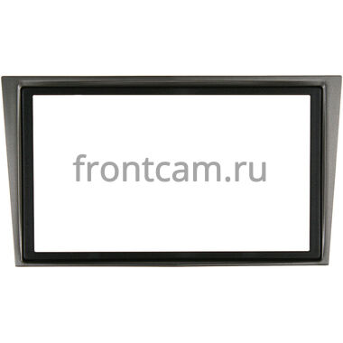 Opel Astra H 2004-2014, Antara, Zafira B, Corsa D (серая, с ребром) Рамка RP-OPVTD-212