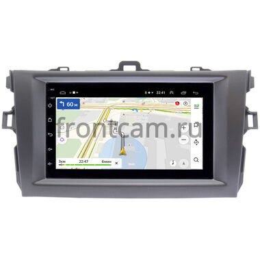 Toyota Corolla 10 (2006-2013) (серая) OEM 2/16 на Android 10 (GT7-RP-TYCV14Xc-11)