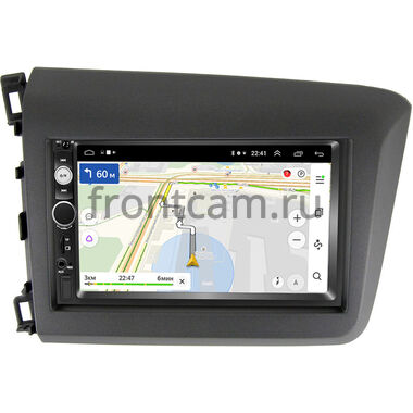 Honda Civic 9 4D (2011-2015) (левый руль, седан) OEM на Android 9.1 (RS809-RP-HDCV6-250)