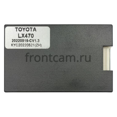 Рамка RM-9-2421 под магнитолу 9 дюймов для Toyota Land Cruiser 100 / Lexus LX 470 (1998-2002) (для авто с монитором)