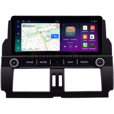 Toyota Land Cruiser Prado 150 2013-2017 (Тип 2) 10.25 дюйма Canbox PRO-Line 4314-0074 на Android 13 (4G-SIM, 8/256, DSP, QLed) Audi Style