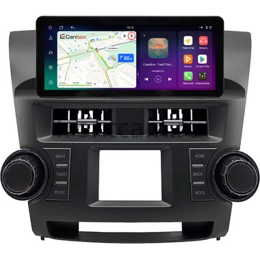 Toyota Highlander 2 (U40) 2007-2013 (Вид 1) 10.25 дюйма Canbox PRO-Line 4319-0528 на Android 13 (4G-SIM, 4/64, DSP, QLed) Audi Style