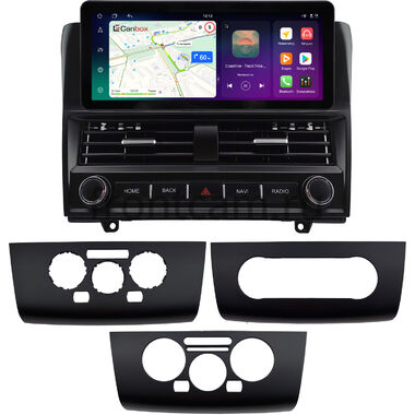 Nissan Tiida 2004-2013 (Тип 2, цвет черный) 10.25 дюйма Canbox PRO-Line 4314-0592 на Android 13 (4G-SIM, 8/256, DSP, QLed) Audi Style