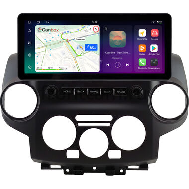 Nissan NV200 2009-2026 (черная) 10.25 дюйма Canbox PRO-Line 4314-0812 на Android 13 (4G-SIM, 8/256, DSP, QLed) Audi Style