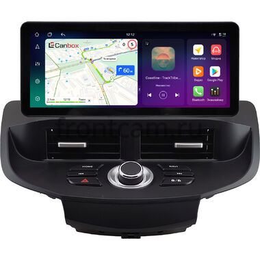 Ford Fiesta (Mk6) 2008-2019 (черная) 10.25 дюйма Canbox PRO-Line 4314-0947 на Android 13 (4G-SIM, 8/256, DSP, QLed) Audi Style