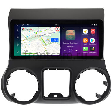 Jeep Wrangler 3 (JK) 2014-2018 10.25 дюйма Canbox PRO-Line 4314-1295 на Android 13 (4G-SIM, 8/256, DSP, QLed) Audi Style