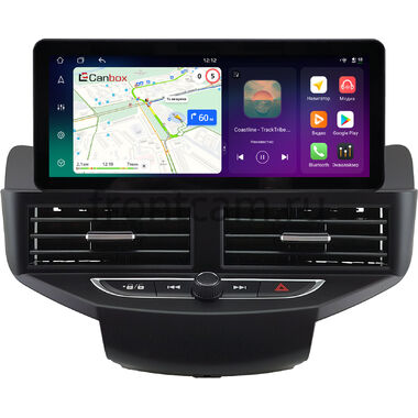 Ford Fiesta (Mk6) 2008-2019 (черная) 10.25 дюйма Canbox PRO-Line 4314-1539 на Android 13 (4G-SIM, 8/256, DSP, QLed) Audi Style