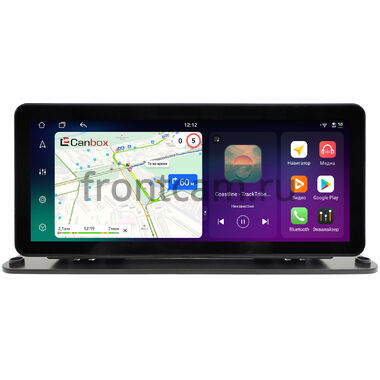 Магнитола 10.25 дюйма Canbox PRO-Line 4314-2000 на Android 13 (4G-SIM, 8/256, DSP, QLed) (для установки на торпедо грузовика, автобуса и другого коммерческого транспорта) Audi Style
