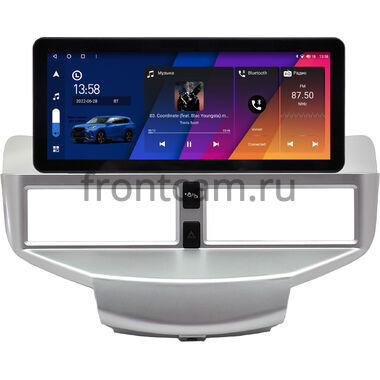 Ford Fiesta (Mk6) 2008-2019 (серебристая) 10.25 дюйма Canbox M-Line 7715-0031 на Android 10 (4G-SIM, 4/64, DSP, QLed) Audi Style