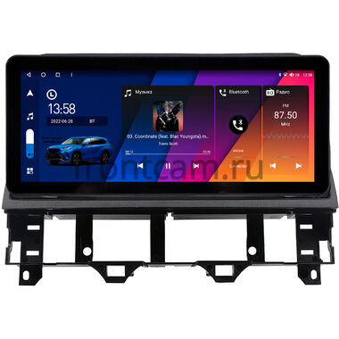 Mazda 6 (GG), Atenza 2002-2008 (джойстик в комплекте) 10.25 дюйма Canbox H-Line 7820-0077 на Android 10 (4G-SIM, 6/128, DSP, QLed) Audi Style