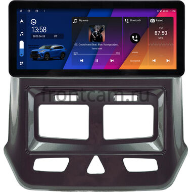 Chevrolet Cobalt 2 2011-2024 10.25 дюйма Canbox H-Line 7820-0504 на Android 10 (4G-SIM, 6/128, DSP, QLed) Audi Style