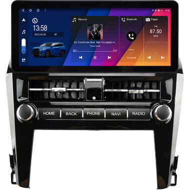 Toyota Camry XV55 2014-2018 10.25 дюйма Canbox H-Line 7820-1371 на Android 10 (4G-SIM, 6/128, DSP, QLed) Audi Style