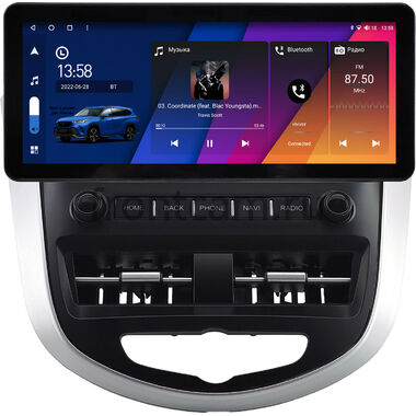 Hyundai Solaris, Accent 4 2010-2019 10.25 дюйма Canbox H-Line 8811-0781 на Android 14 (4G-SIM, 6/128, DSP, QLed) Audi Style
