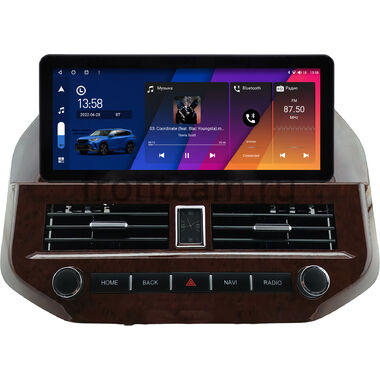 Mitsubishi Pajero 3, Montero 3 1999-2006 (под дерево) 10.25 дюйма Canbox H-Line 7820-0813 на Android 10 (4G-SIM, 6/128, DSP, QLed) Audi Style