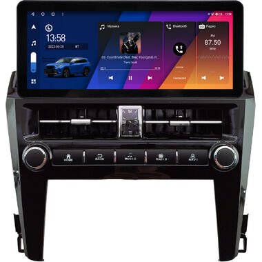 Toyota Camry XV55 2014-2018 10.25 дюйма Canbox H-Line 7820-0823 на Android 10 (4G-SIM, 6/128, DSP, QLed) Audi Style