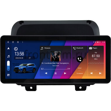 Jeep Wrangler 4 (JL) 2017-2023 10.25 дюйма Canbox H-Line 7820-0854 на Android 10 (4G-SIM, 6/128, DSP, QLed) Audi Style