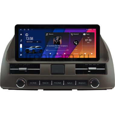Toyota Camry XV30 2001-2006 (бежевая, без часов) 10.25 дюйма Canbox H-Line 7820-0948 на Android 10 (4G-SIM, 6/128, DSP, QLed) Audi Style