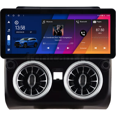 Suzuki Swift 3 2004-2011 10.25 дюйма Canbox H-Line 8811-0961 на Android 14 (4G-SIM, 6/128, DSP, QLed) Audi Style